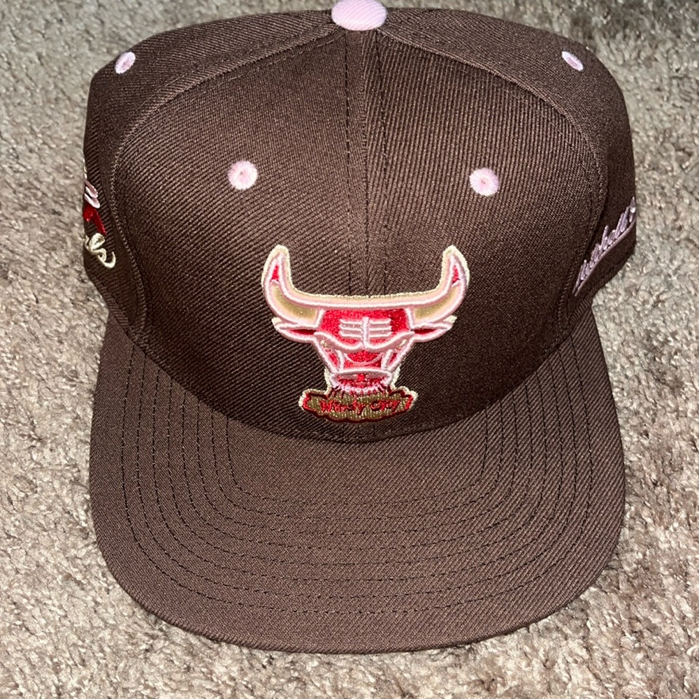 Mitchell and ness Chicago bulls fitted size 7 1/8